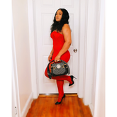 Red Lace Mini Dress - shadzvern